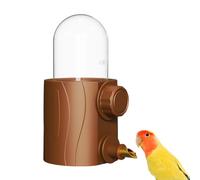 Bird Waters Bottle Feeder, Cage Automatic Drinker, No-Leak Water Container, Birds Drinking Equipments, Pet Drinking Tool for Budgies Parrots Cockatiels, 5.91x3.15x3.94 inches