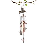 Bird Wind Chime Outdoor Retro Wind Chime Metal Bell for Garden Patio Home Decoration Memorial Chimes