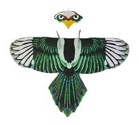 Bird Wings Costume For Kids - Mousseline Fabric 118 x 65 cm | Dress Up Cape With Adjustable Shoulder Straps | Owl Eagle Masquerade Outfit With Facepiece For Boys Girls Ages 3 To 8 Halloween Party Play