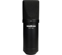 Bird Woodbrass UM1 Black-USB Cardioid Condenser Microphone for PC and Mac for Broadcast and Recording Streaming,Podcasting,Conference,Home Studio Mao,Voice-over