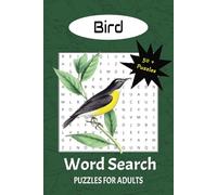 Bird Word Search Puzzle Book: with Easy to Read Print about birds, wings, claws and more | 6x9 inches, 110 pages | 50+ Puzzles... Gift for Vacations, Holidays and Time Off