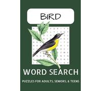 Bird Word Search Puzzle Book: Word Searches with Easy to Read Print about Birds, Bird Watching, Bird Lovers, & More | 6 x 9 inches, 110 pages | 50+ ... Gift for Vacations, Holidays, and Free Times