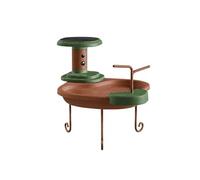 Birdbath Jolly V - Caméra 1080P IA - Solaire - Marron