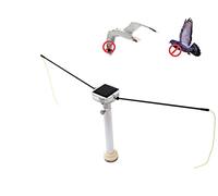 BirdBoggle Quick - répulsif Solaire Contre Les Oiseaux pour Bateau et Jardin - Montage sur Pont - Anti mouettes - Anti Pigeons - répulsif Solaire Oiseaux - Protection Oiseaux - répulsif goéland