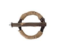 Birdcage Support de perche pour perroquets oiseaux, perchoir Playstand Cage Accessoires pour cockatoos Alimentation de ponçage Cage de divertissement