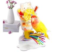 Birdd Cage Accessoires - Jouet pour perroquet - Jouet pour oiseau contre le | Jouet d'activité pour perroquet gris, conure, perruche, perruche
