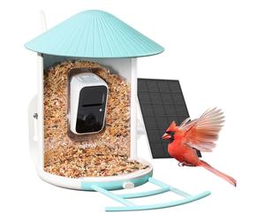 Birdfy Pro - Mangeoire Oiseaux Connectée avec Caméra, Reconnaissance IA et Panneau Solaire - EPPAMBNI8102110