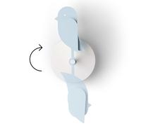 Birdie Moniteur de CO2 d'intérieur design - Compteur de qualité de l'air pour la maison et le bureau - Favorise la santé mentale et physique - Décoration d'intérieur moderne - Réduire les risques pour