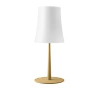 BIRDIE EASY Lampe de Table Jaune & Opale