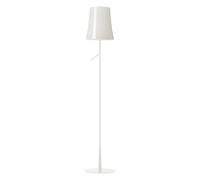 Birdie Lettura Floor Lampadaire Foscarini sans lamp / On - Off circuit blanc - A+, A