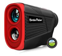 BirdiePulse Télémètre de golf avec pente et aimant, télémètre de golf de 700 m pour golf, vibration de verrouillage du drapeau, grossissement 6-6,5x et écran LCD HD, télémètre de golf rechargeable