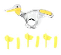 Birdlantern Changeur de Pneu, Support de changeur de Pneu de Voiture en Acier Inoxydable, Accessoires de tête de Canard avec Coussinets de Protection(28MM)