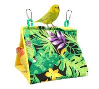 Birds Bed Cage, Warm Nest House Bed, Parrot Macaw Cockatoo, 6.3x4.33x5.91 inches Adorable Bird Beds, Soft Hideaway Tent for Finch African Grey Parakeet Conure Lovebirds