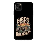 Birds Before Breakfast Humour Observation Oiseaux Coque pour iPhone 11 Pro Max