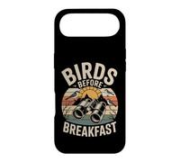 Birds Before Breakfast Observation Oiseaux Humour Coque pour iPhone Air