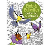 Birds & Butterflies Color by Numbers