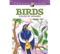 Birds Color by Number Coloring Book