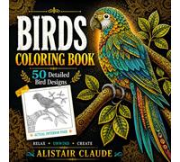 Birds Mandala & Zentangle Coloring Book for Adults: Large Print, 50 Intricate Bird Designs Featuring Owls, Eagles, Parrots, Hummingbirds, Flamingos, ... Exotic Birds for Relaxation and Stress Relief