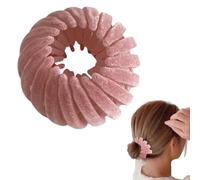 Bird's Nest Hairpin - Velvet Bird Nest En Forme De Cheveux En Forme De Cheveux - Trois Rangées De Fournitures De Style De Dents Pour Fabriquer Des Queues De Cheval, Du Et De L'épingle À Cheveu