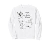 Birds of a Different Feather Backyard Birdwatching Sketch Sweatshirt