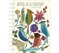 Birds of a Feather 2025 Weekly Planner Calendar: Watercolor Bird Illustrations by Geninne Zlatkis