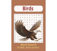 Birds of a Feather Word Search Puzzle Book: Word Searches with Easy to Read Print about Birds , Bird Habitat and Nature Lovers / 6x9 inches, 110 pages ... for Vacations, Holidays and Anxiety Relief