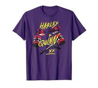 Birds of Prey Harley Quinn in My Eyes T-Shirt, Homme, Violet, L