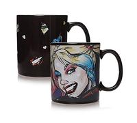 Birds of Prey Tasse à café Harley Quinn - Effet thermique - Mad Love - Céramique - Boîte cadeau