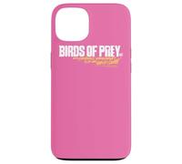Birds of Prey White and Yellow Horizontal Logo Coque pour iPhone 13