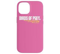 Birds of Prey White and Yellow Horizontal Logo Coque pour iPhone 14