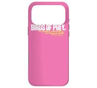 Birds of Prey White and Yellow Horizontal Logo Coque pour iPhone 17 Pro Max
