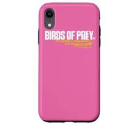 Birds of Prey White and Yellow Horizontal Logo Coque pour iPhone XR