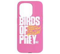 Birds of Prey White and Yellow Logo Coque pour iPhone 15 Pro