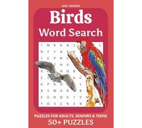 Birds Word Search Puzzle Book: Entertaining Puzzles Featuring Birds from Around the World | Over 50 Bird-Themed Word Search Puzzles for Nature Lovers