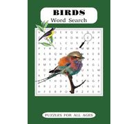Birds Word Search Puzzle Book: Word Searches with Easy to Read Print about the Birds, Bird Watching, Nature and More | 6x9 inches | Gifts for Vacations, Holidays, and Free Times
