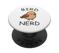 Birdwatcher Bird Nerd Observation des Oiseaux dans Le Jardin PopSockets PopGrip Adhésif