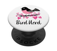 Birdwatcher Bird Nerd Observation des Oiseaux dans Le Jardin PopSockets PopGrip Adhésif