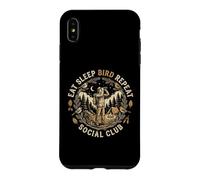 Birdwatcher Eat Sleep Bird Repeat Ornithologie Birding Coque pour iPhone XS Max