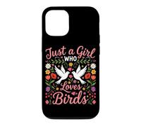 Birdwatcher Girl, Observation d'oiseaux Amusante, Amateurs d'oiseaux Coque pour iPhone 12/12 Pro