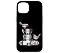 Birdwatcher Photographe Oiseau Caméra Objectif Croquis Nature Coque pour iPhone 13