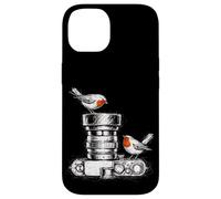 Birdwatcher Photographe Oiseau Caméra Objectif Croquis Nature Coque pour iPhone 14