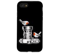 Birdwatcher Photographe Oiseau Caméra Objectif Croquis Nature Coque pour iPhone SE (2020) / 7/8
