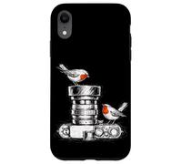 Birdwatcher Photographe Oiseau Caméra Objectif Croquis Nature Coque pour iPhone XR