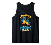 Birdwatching Grandpas Birding Buddy Grandkid Birdwatching Birdwatching Débardeur