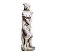 Birendy Grande Statue XXL Antiquité Déco Figurine SMA207438FR5 Porteuse d'eau 98 cm Décoration de Jardin Polyrésine