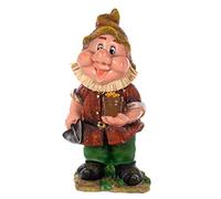 Birendy Nain de jardin géant NF13102 Taille XXL 41 cm (13102-4-Pot de fleurs)