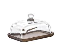birene Beurrier Assiette à beurre plateau à gâteau de mariage en bois Vintage thé Snack Dessert Table Dim Sum