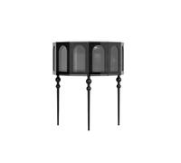 birene Buffet Simple et Moderne - Étagère décorative for l'entrée(Black)