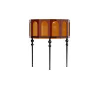 birene Buffet Simple et Moderne - Étagère décorative for l'entrée(Orange)