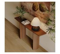 birene Console d'entrée en Bois Massif, Table de canapé étroite for Couloir et Salon(S)